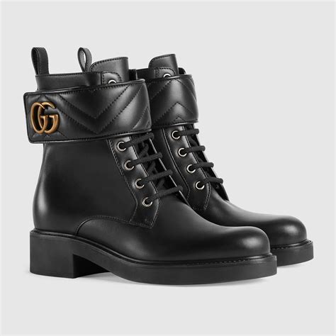 gucci ankle boots double g|Women's ankle boot with Double G .